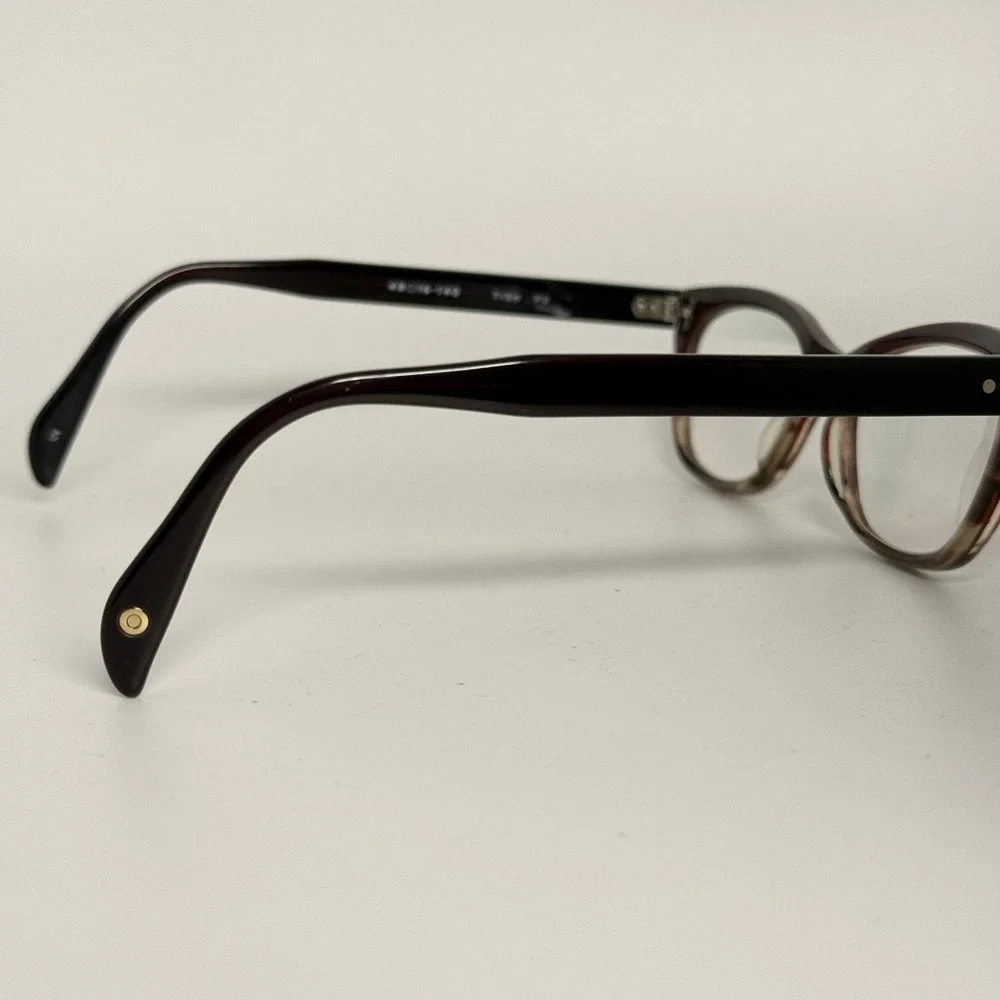 SALT. Tish PD Eyeglasses‎ Frames 48-16-140 Handcrafted in Japan Brown Tortoise